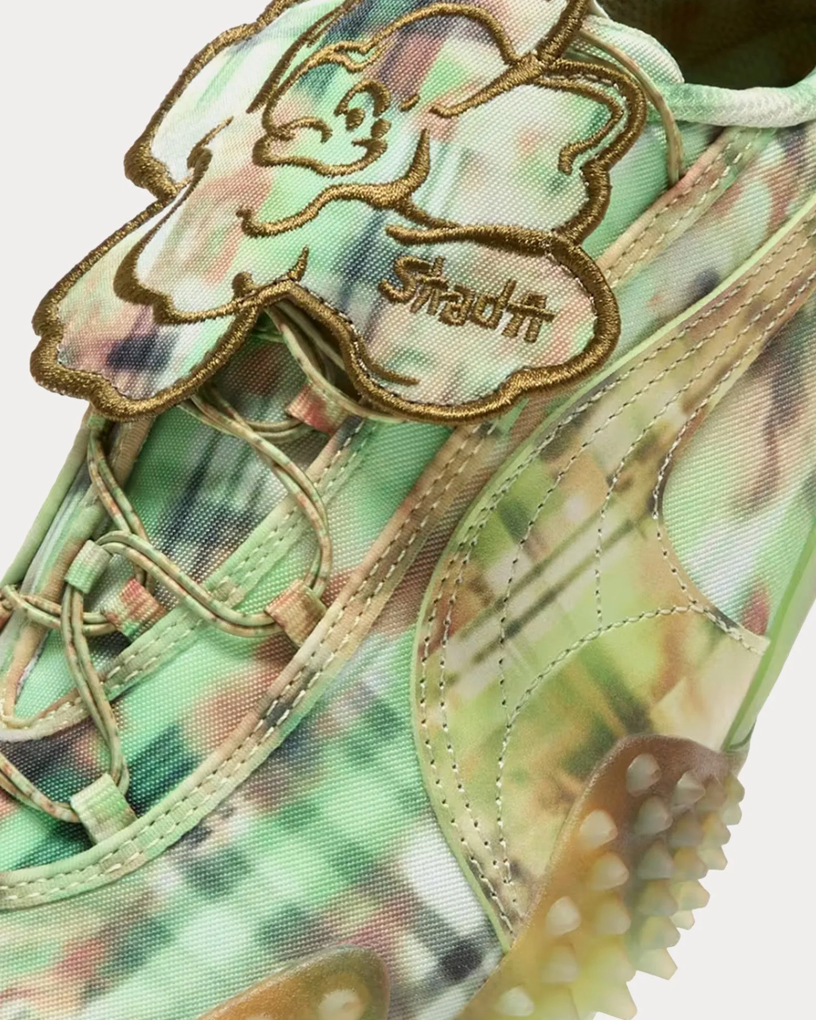 Strada Mostro All-Over Print Fizzy Apple / Rosebay / Wild Willow Slip On Sneakers