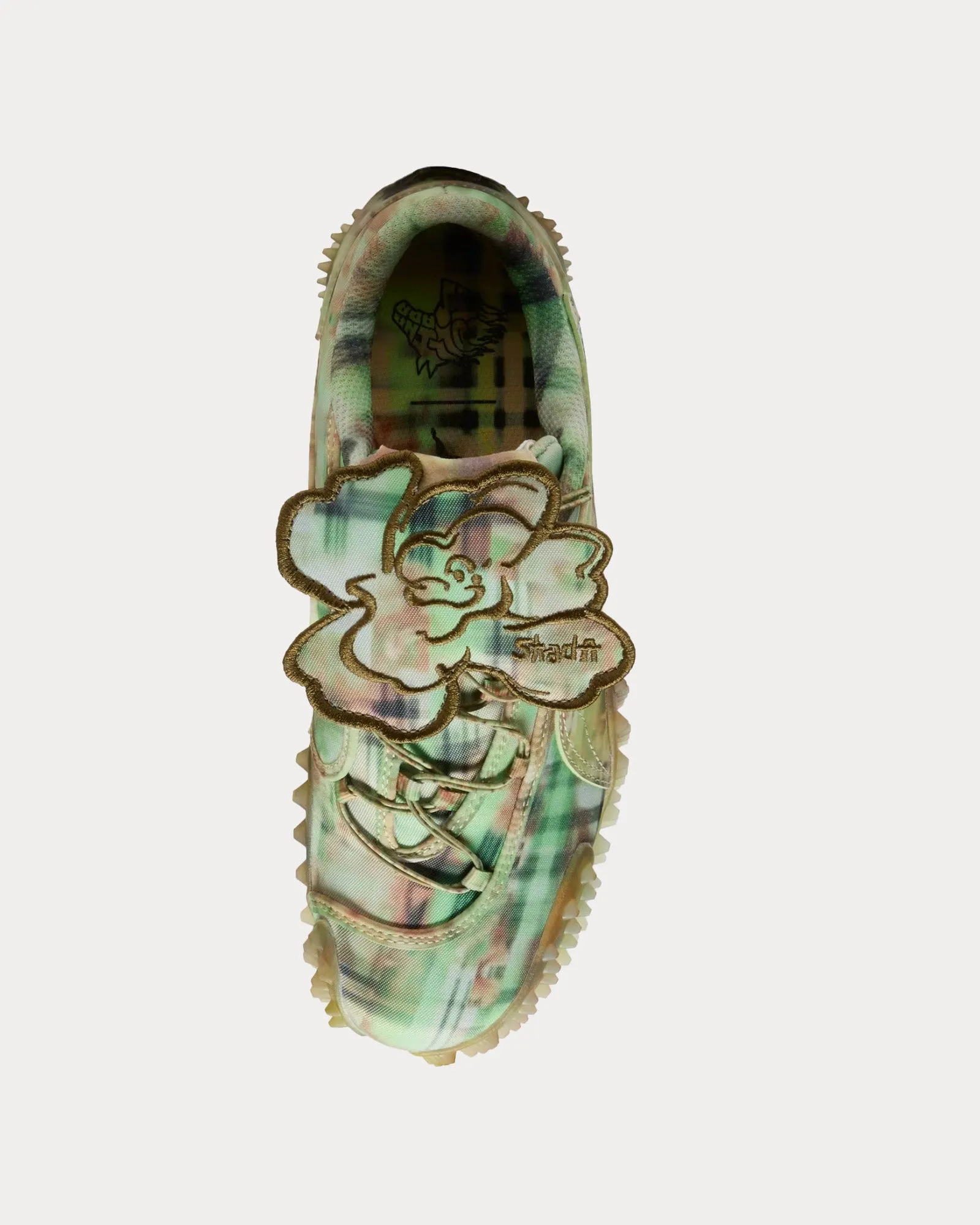 Strada Mostro All-Over Print Fizzy Apple / Rosebay / Wild Willow Slip On Sneakers