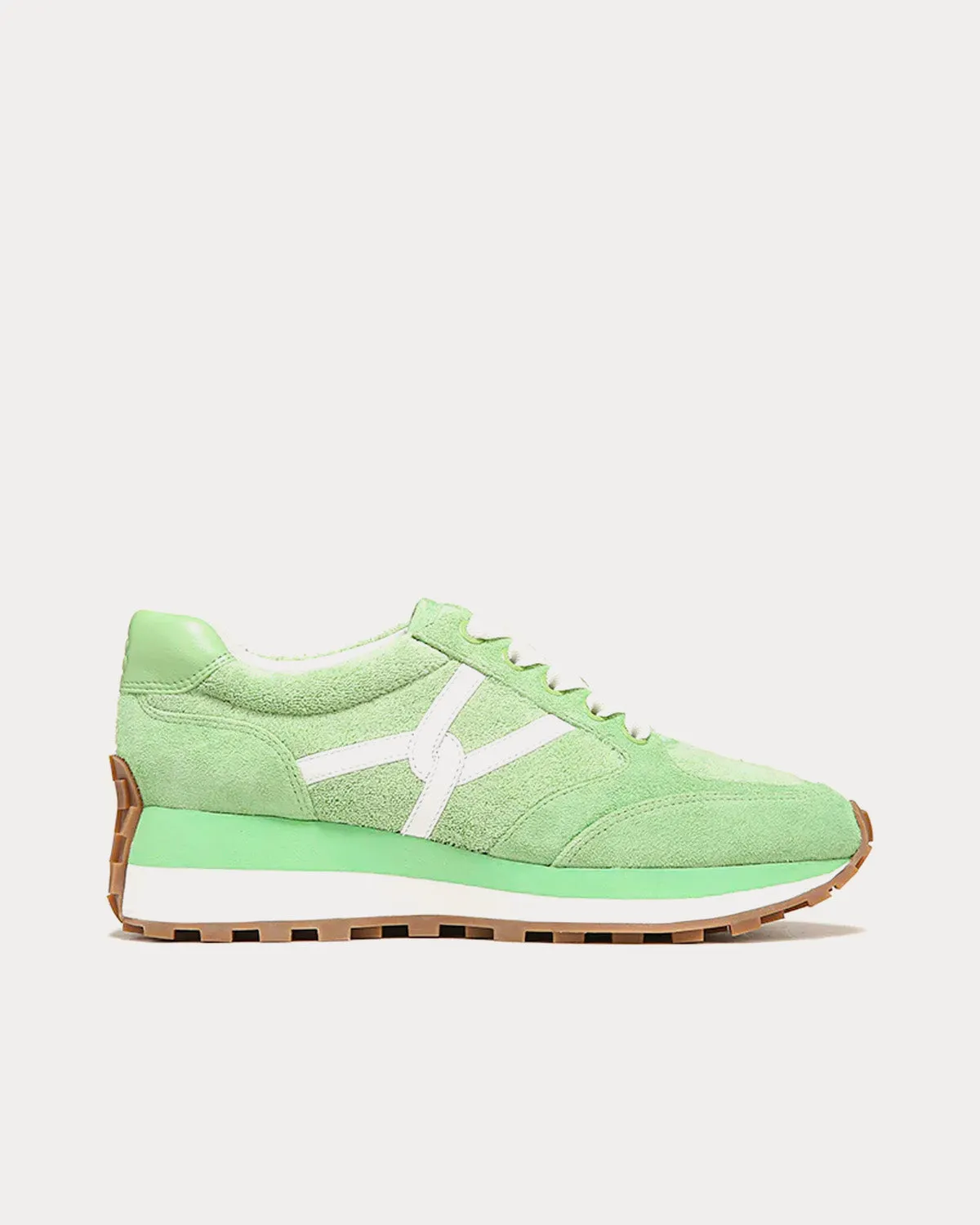 Valentina Green Low Top Sneakers