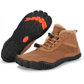 Winter High-Top Barefoot Trekking Boots - Waterproof Snow Boots for Men and Women