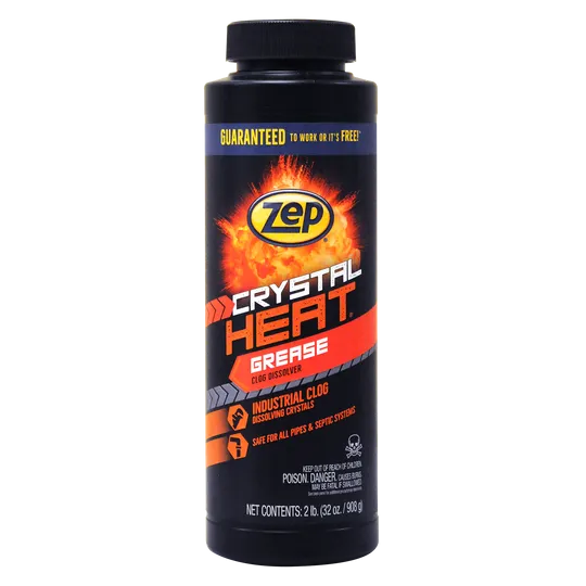 Zep Crystal Heat Drain Opener